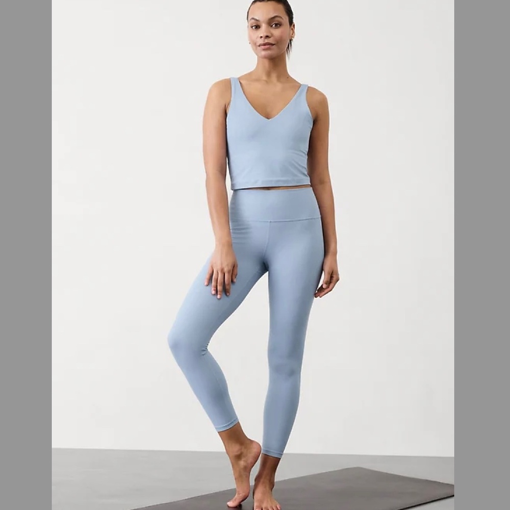 Athleta Trascend Rib High Rise 7/8 Legging
